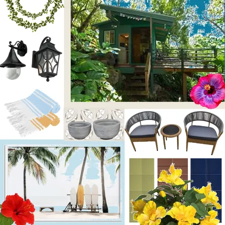 AirBnB Exterior Interior Design Mood Board by Z. Morris on Style Sourcebook
