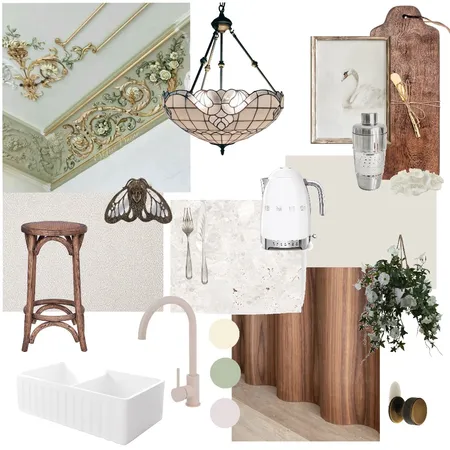 Art Nouveau Interior Design Mood Board by laurynabbo on Style Sourcebook