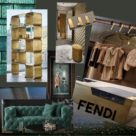 FENDI Interior Design Mood Board by oli.d@windowlive.com on Style Sourcebook