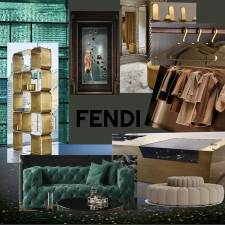 FENDI Interior Design Mood Board by oli.d@windowlive.com on Style Sourcebook