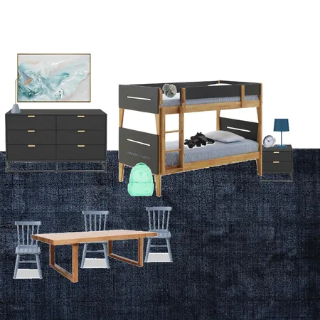 Twin boys bedroom Interior Design Mood Board by Studio Reverie on Style Sourcebook