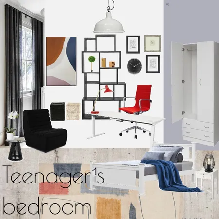 Teenager´s bedroom Interior Design Mood Board by Fransiverrou on Style Sourcebook