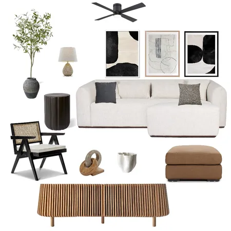 Living room Interior Design Mood Board by Sayaka Iida on Style Sourcebook