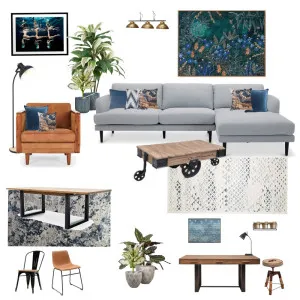 Woolstore Teneriffe Living room Interior Design Mood Board by valcon on Style Sourcebook