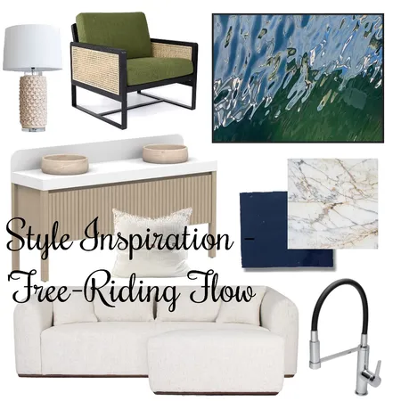 Free Riding Flow Interior Design Mood Board by Wendy Fogarty_artist on Style Sourcebook