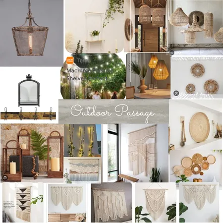 Coote St - Outdoor Passage Interior Design Mood Board by TPSC - Mel on Style Sourcebook