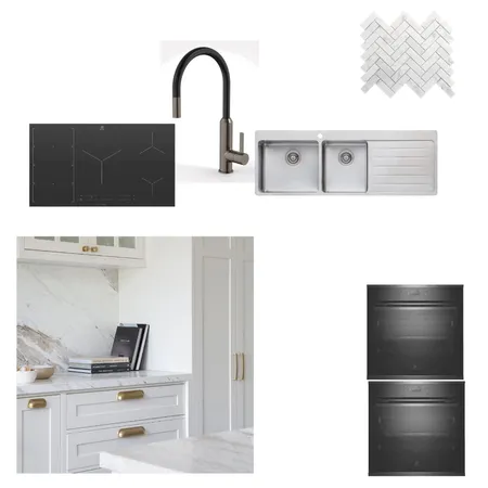 Kitchen Nickel fixtures Interior Design Mood Board by Rhianonmaree@hotmail.com on Style Sourcebook