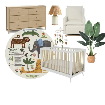 Nursery 2 Interior Design Mood Board by arosefriesen@gmail.com on Style Sourcebook