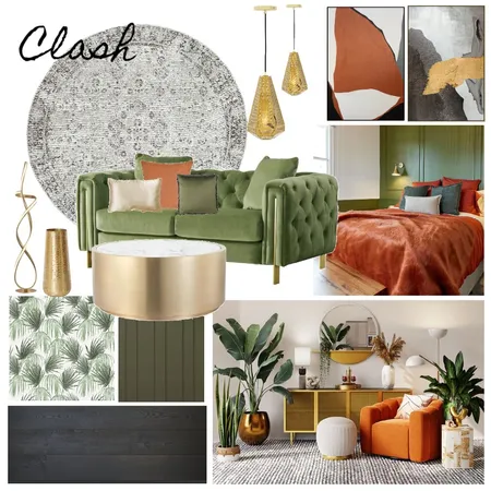 Clash Colour Scheme - Masters Mood Board Interior Design Mood Board by Adaiah Molina on Style Sourcebook