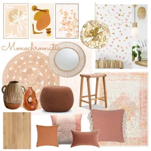 Monochromatic Colour scheme with Gold accent - Mood Board Interior Design Mood Board by Adaiah Molina on Style Sourcebook