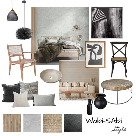 Wabi-Sabi design style - Mood Board Interior Design Mood Board by Adaiah Molina on Style Sourcebook