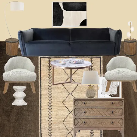 modern casual - wood/gold/cream/beige Interior Design Mood Board by ozyankeenz@gmail.com on Style Sourcebook