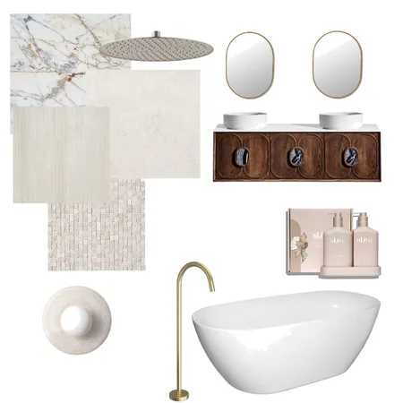 Barnard Lane Ensuite Interior Design Mood Board by The Hallmark, Abbey Hall Interiors on Style Sourcebook