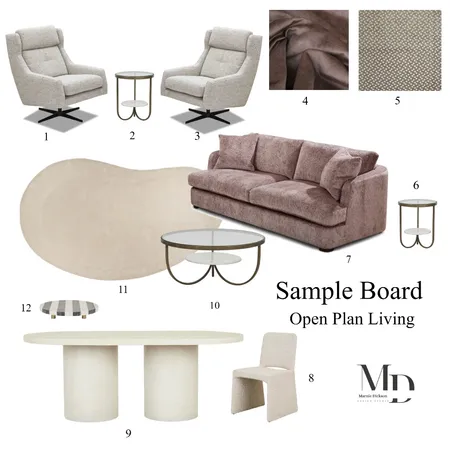 Jennie Hughes - Sample Board Interior Design Mood Board by MarnieDickson on Style Sourcebook