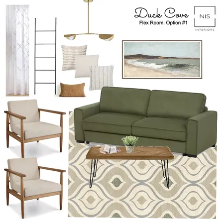Duck Cove - Flex Room (option #1) Interior Design Mood Board by Nis Interiors on Style Sourcebook