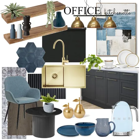 Office Kitchenette Sample Board Interior Design Mood Board by Adaiah Molina on Style Sourcebook