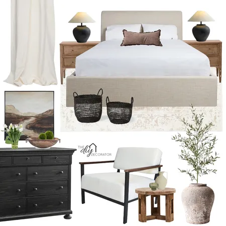 Bedroom Interior Design Mood Board by Thediydecorator on Style Sourcebook