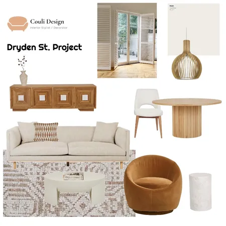 Dryden St Restyle Project Interior Design Mood Board by Couli Design Interior Decorator on Style Sourcebook