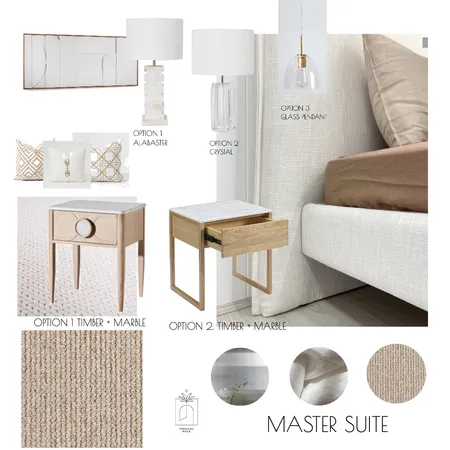 MASTER SUITE Interior Design Mood Board by Paradiso on Style Sourcebook