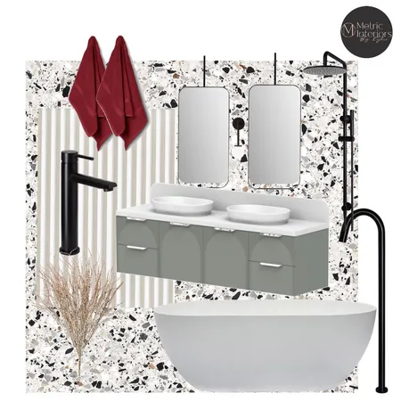Modern Australian Bathroom Interior Design Mood Board by Metric Interiors By Kylie on Style Sourcebook