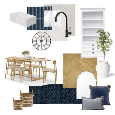 Modern Hamptons Interior Design Mood Board by Bec Brown Design on Style Sourcebook