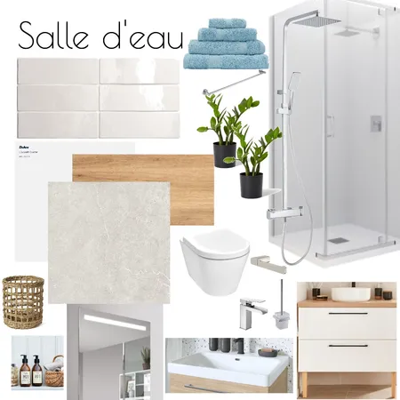 salle d'eau Interior Design Mood Board by nitayaverdier on Style Sourcebook