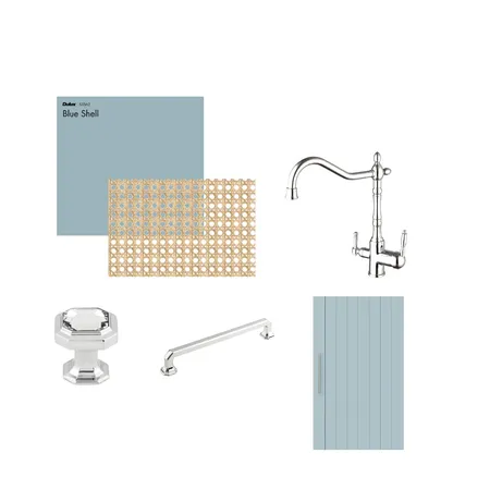 blue kitchen materials Interior Design Mood Board by fsimcha on Style Sourcebook