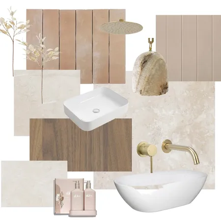 Pacific St Master Bathroom Interior Design Mood Board by Dune Drifter Interiors on Style Sourcebook
