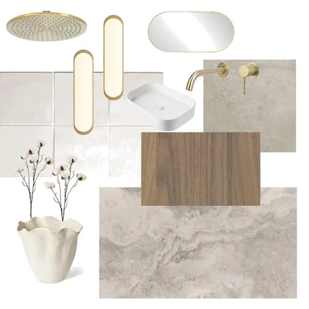 Pacific St Ensuite Interior Design Mood Board by Dune Drifter Interiors on Style Sourcebook