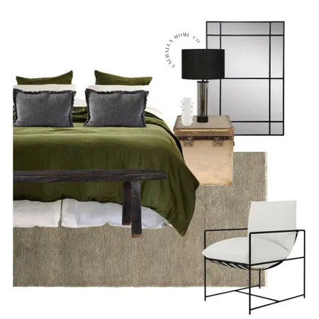 Minimal Bedroom Interior Design Mood Board by Valhalla Home Co on Style Sourcebook
