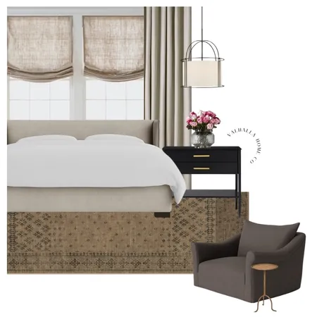 Classic Contemporary Bedroom Interior Design Mood Board by Valhalla Home Co on Style Sourcebook