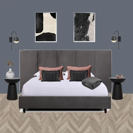 black-grey room Interior Design Mood Board by Virginia Kanidou on Style Sourcebook