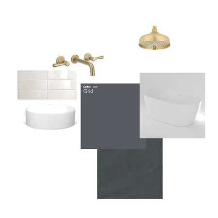 Main Bathroom Interior Design Mood Board by alana.fraser@outlook.com on Style Sourcebook