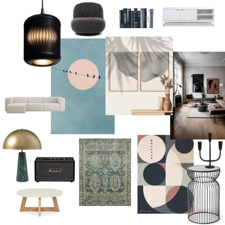 Living Interior Design Mood Board by allapo on Style Sourcebook