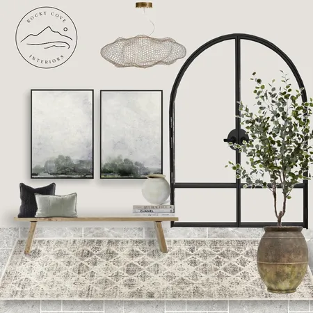 Minimalist Japandi Entryway Interior Design Mood Board by Rockycove Interiors on Style Sourcebook