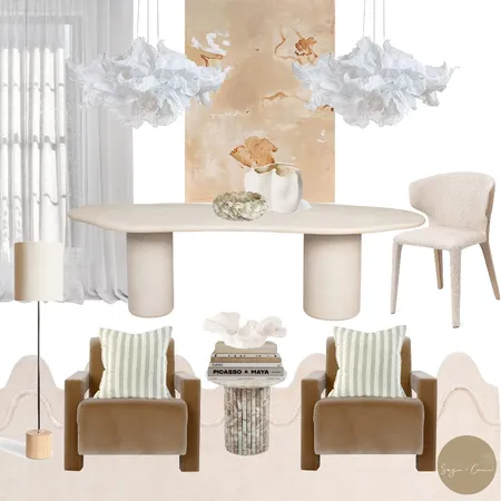 Dining & Lounge combo Interior Design Mood Board by Sage & Cove on Style Sourcebook