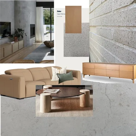 Queenscliff Font Living Interior Design Mood Board by mirjana.ilic21@gmail.com on Style Sourcebook