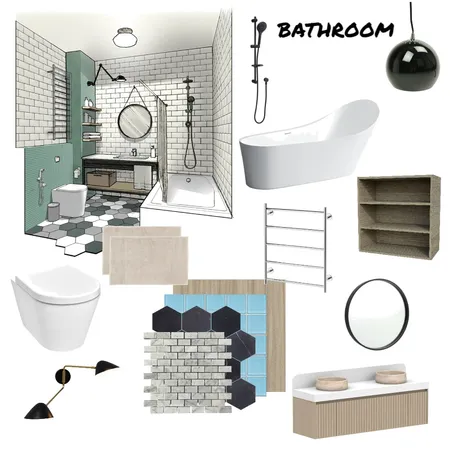 bathroom Interior Design Mood Board by KASHISH23 on Style Sourcebook