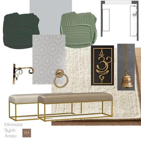 Serene Meditation room Interior Design Mood Board by rachna mody on Style Sourcebook