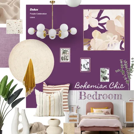 Boho Modern Interior Design Mood Board by anjali.mannn@gmail.com on Style Sourcebook