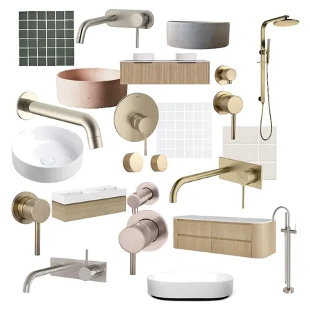 Bathroom Interior Design Mood Board by natalietbui on Style Sourcebook
