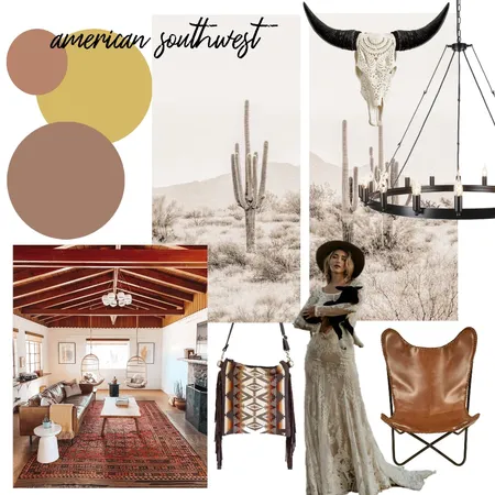 American Southwest Interior Design Mood Board by heidigrace on Style Sourcebook