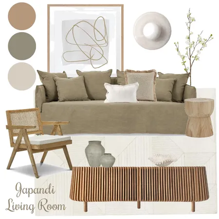 Japandi Mood Board Interior Design Mood Board by Coastal Luxe on the hill on Style Sourcebook