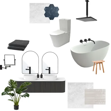 Master Bathroom Interior Design Mood Board by 202215184@zu.ac.ae on Style Sourcebook