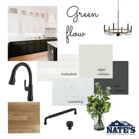 green flow Interior Design Mood Board by lincolnrenovations on Style Sourcebook
