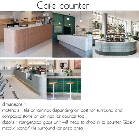 cafe counter Interior Design Mood Board by Interior Design Rhianne on Style Sourcebook
