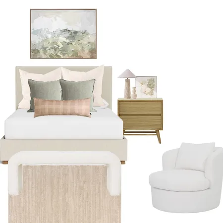 NEUTRAL GUEST BEDROOM Interior Design Mood Board by CO__STYLERS on Style Sourcebook