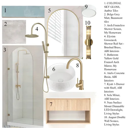 bathroom Interior Design Mood Board by dolphitash on Style Sourcebook