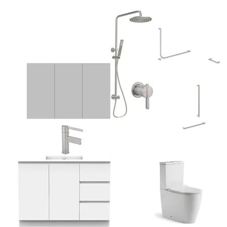 Accessible Package Interior Design Mood Board by Hilite Bathrooms on Style Sourcebook
