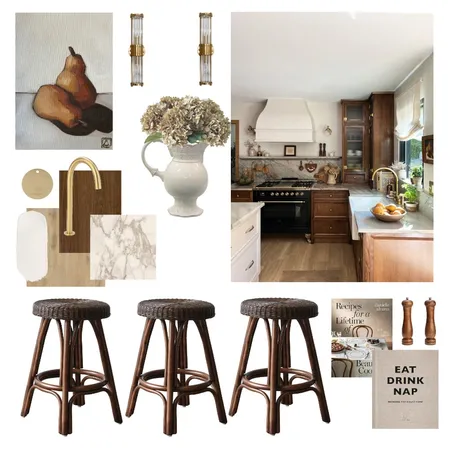 Traditional Kitchen Interior Design Mood Board by Ballantyne Home on Style Sourcebook